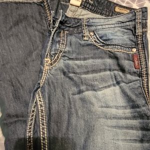 Silver twisted Bootcut size 29